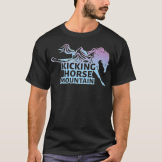 T-shirt Kicking Horse Ski Resort and Mountain