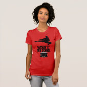 T-shirt Kickin'It Old School (Devant entier)