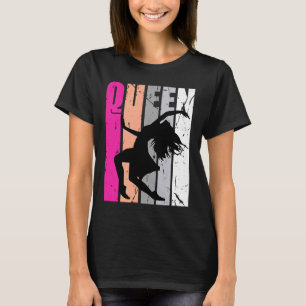 T-shirt Kid Dance Queen Anniversaire Joli train d'entraîne