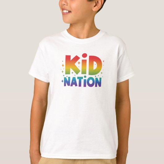 T-shirt "Kid Nation" (Devant)