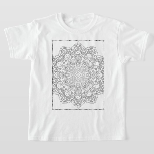 T-shirt Kiddies Shirt Pattern (Mandala) (Poser)