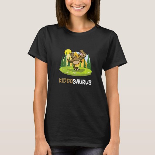 T-shirt Kiddosaurus Dinosaur Cute Kiddo Rex (Devant)