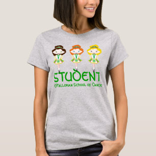 T-shirt KIDLETS danseuse irlandaise élève de l'école