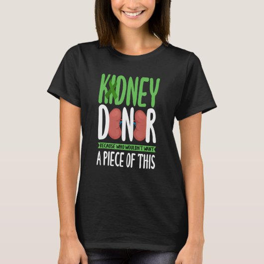 T-shirt Kidney Donor Organ Transplant (Devant)
