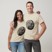 T-shirt Kidney Yin Yang - anatomie cachemire surréaliste (Unisexe)