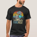T-shirt Kids 5 Year Old Dinosaur Birthday 5th T Rex Dino F<br><div class="desc">Enfants 5 ans Dinosaure Anniversaire 5e T Rex Dino Cinq Rex.</div>