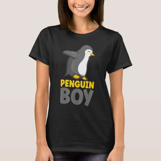 T-shirt Kids   Animal   Penguin Boy (Devant)