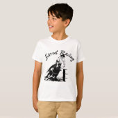 T-shirt Kid's Barrel Racing (Devant entier)