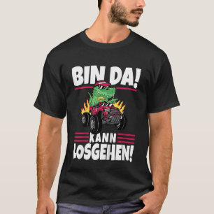 T-shirt Kids Bin Da Kann Losgehen - Camion Dinosaur Monste