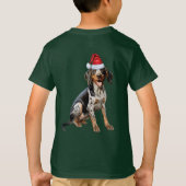 T-shirt Kids Bluetick Coonhound Dog Lover Funny Christmas (Dos)
