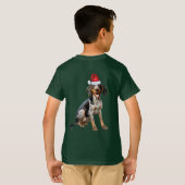 T-shirt Kids Bluetick Coonhound Dog Lover Funny Christmas (Dos entier)