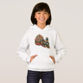 T-Shirt-Kids’ Christmas Train T-Shirt (Voorkant volledig)