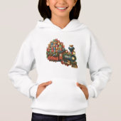 T-Shirt-Kids' Christmas Train T-Shirt (Devant)