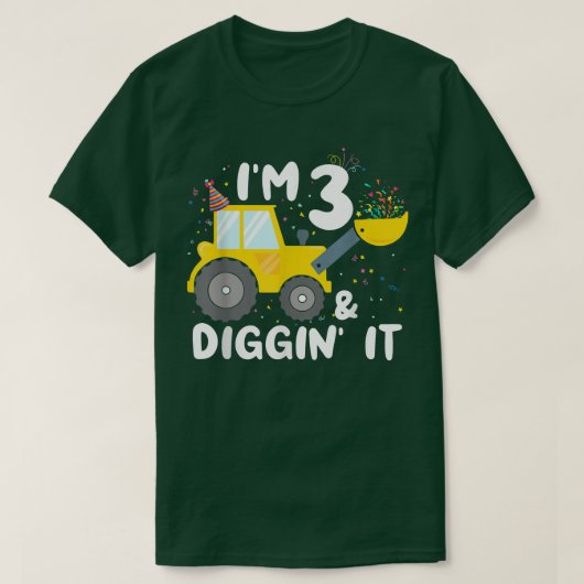 T-shirt Kids Construction (Design devant)