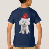 T-shirt Kids Coton de Tulear Dog Lover Funny Christmas (Dos)