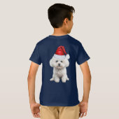 T-shirt Kids Coton de Tulear Dog Lover Funny Christmas (Dos entier)