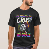 T-shirt Kids Crush 3rd Grade Elementary School Soccer Play (Devant)