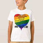 T-shirt Kids Custom Pride (Devant)