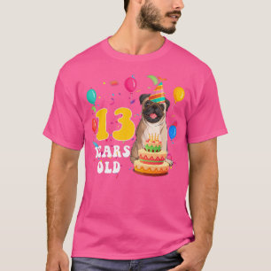T-shirt Kids Cute 13 Years