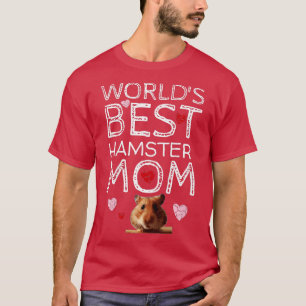 T-shirt Kids Cute Worlds Best Hamster Maman