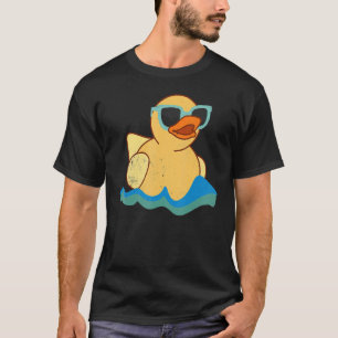 T-shirt Kids Duck aime nager