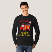 T-shirt Kids Grosser Bruder Fire Brigade Ich Werde Große B (Devant entier)