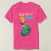 T-shirt Kids Happy Eastrawr Tre Easter Bunny Egg Funny Din (Design devant)