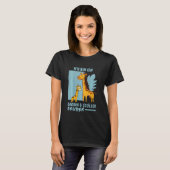 T-shirt Kids Ich Bin Ein Große Und Stolzer Bruder Giraffe (Devant entier)
