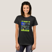 T-shirt Kids Im Ready To Rock Hanukkah Guitar Music Instru (Devant entier)