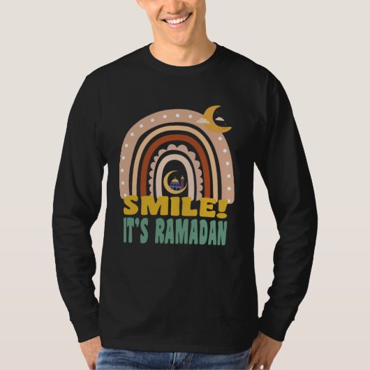 T-shirt Kids It s Ramadan Bro Smile Muslim s Fasting Month (Devant)