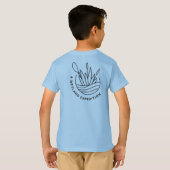 T-shirt Kids Kayak Camp tee (Dos entier)