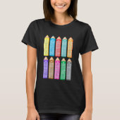 T-shirt Kids Kids Learning to Calculate Math Multiplicatio (Devant)