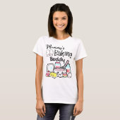 T-shirt Kids Mommy's Baking Buddy Baking Lover (Devant entier)