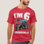T-shirt Kids Monster Truck 6th Birthday Boy 6 Six Year Old<br><div class="desc">Kids Monster Truck 6th Birthday Boy 6 Six Year Old  .</div>