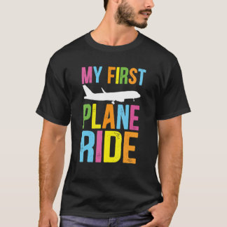 T-shirt Kids My First Plane Ride My First Plane Ride Kids 