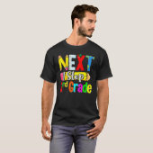 T-shirt Kids Next Stop 3rd Grade First Day Of School Hello (Devant entier)