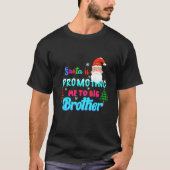 T-shirt Kids Père Noël M'Encourage À Big Brother Pour Les (Devant)