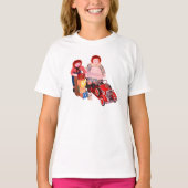 T-shirt KIDS Raggedy Ann & Andy fire engine bloque les jou (Devant)
