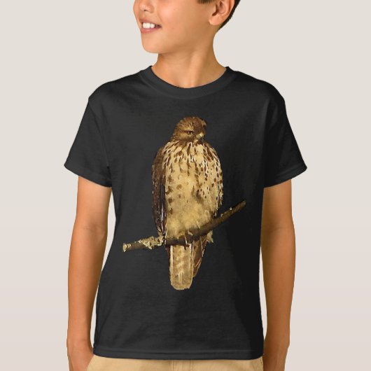 T-shirt Kids Red Tail Hawk (Devant)