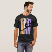 T-shirt Kids Retro Dance Team Believe Practice Colorful (Devant entier)