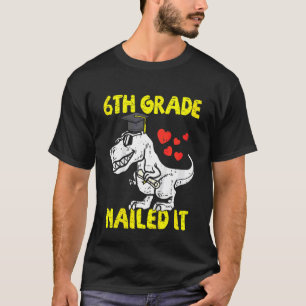 T-shirt Kids Rex 6e année C'est réussi Diplômé de la promo