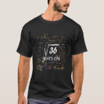 T-shirt Kids Square Root Of 36 6th Birthday 6 Year Old Ma<br><div class="desc">Enfants Carré Racine De 36 6e Anniversaire 6 Anniversaire Anniversaire math.</div>