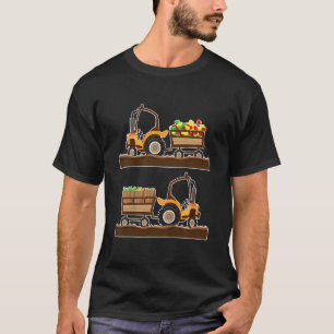 T-shirt Kids Tractors Boys Farm Vehicles