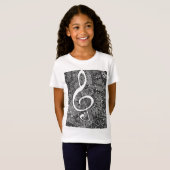 T-shirt Kids Treble Clef (Devant entier)