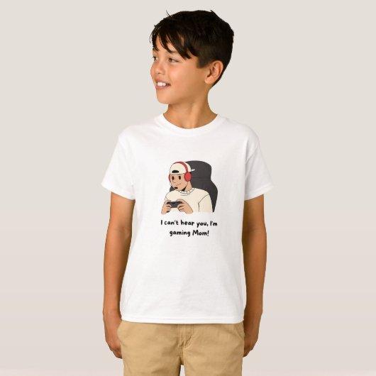 T-shirt Kids Video Gaming (Devant entier)
