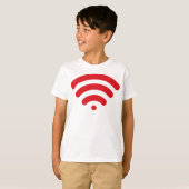 T-shirt "Kids' Wifi Explorer Tee" (Devant entier)