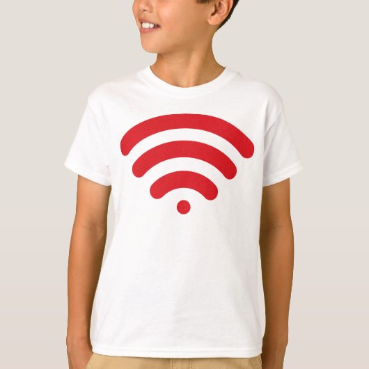 T-shirt "Kids' Wifi Explorer Tee" (Devant)