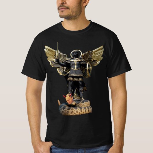T-shirt Kiev, Ukraine Archange tuant Poutine (Devant)