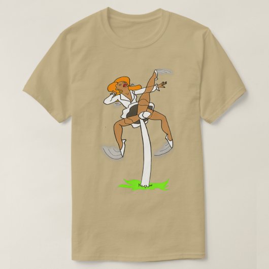 T-shirt Kiki Pour Une Énergie Propre (Design devant)