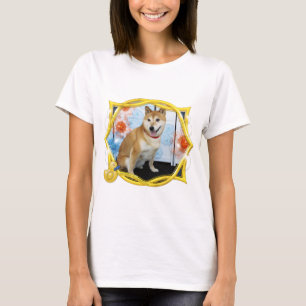 T-shirt Kiki - Shiba Inus